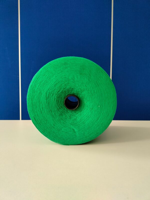 Poliéster 100% calibre 12/5 color sólido verde jade costura de sacos