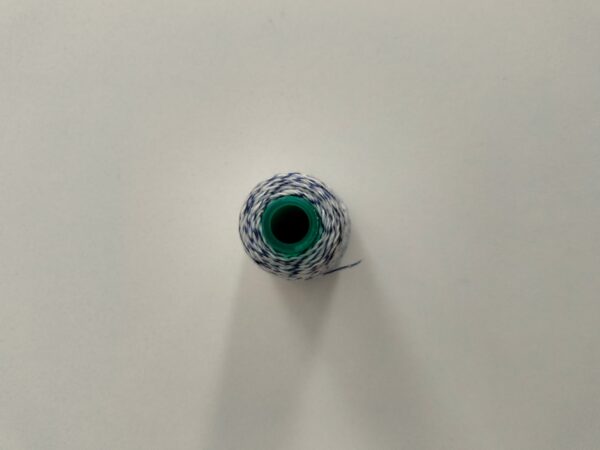 Poliéster 100% caramelo azul marino calibre 12/5 costura de sacos